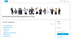 Desktop Screenshot of moodle2.kbz-zug.ch
