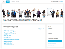 Tablet Screenshot of moodle2.kbz-zug.ch